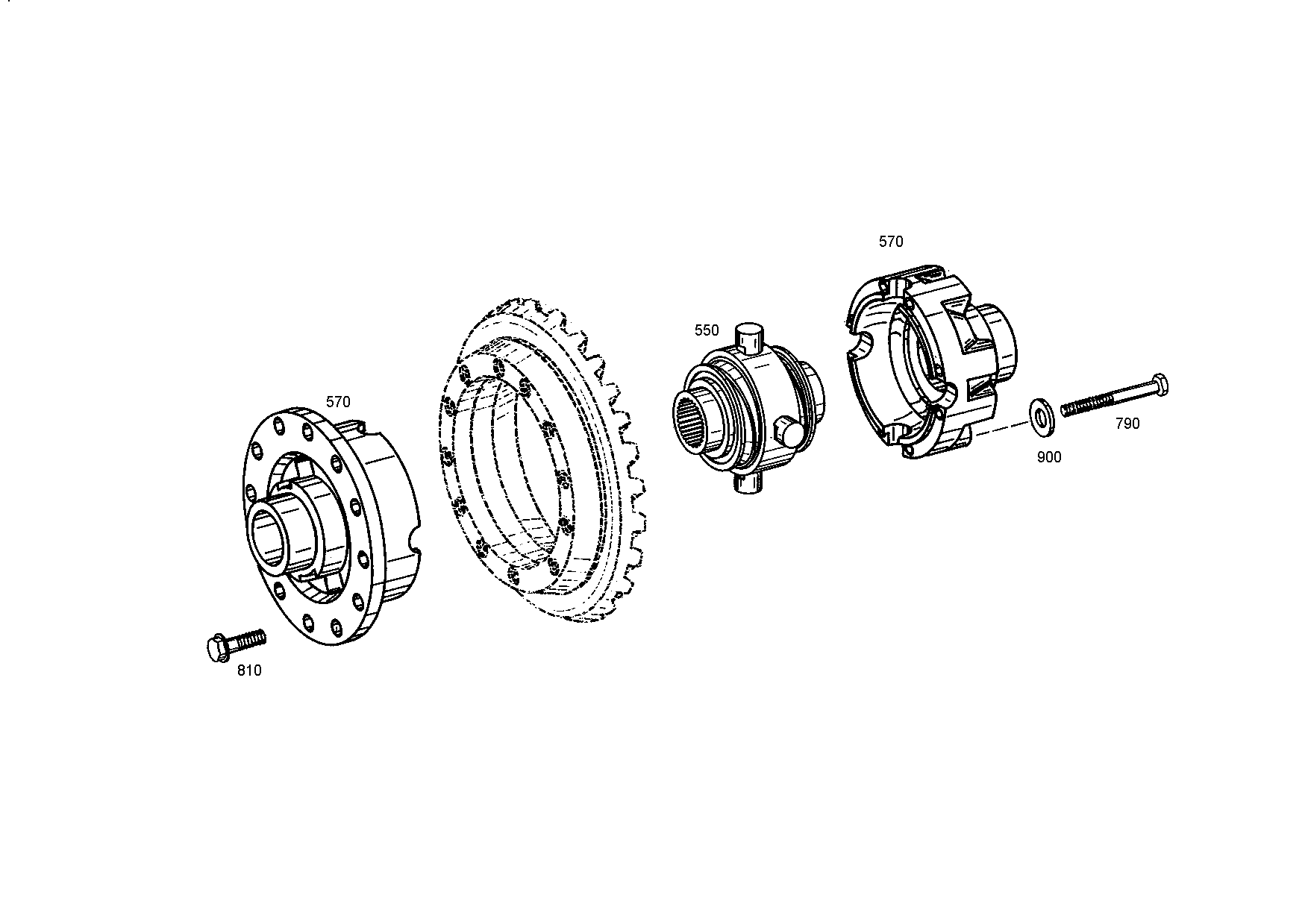 drawing for EVOBUS A0069904304 - LOCKING SCREW