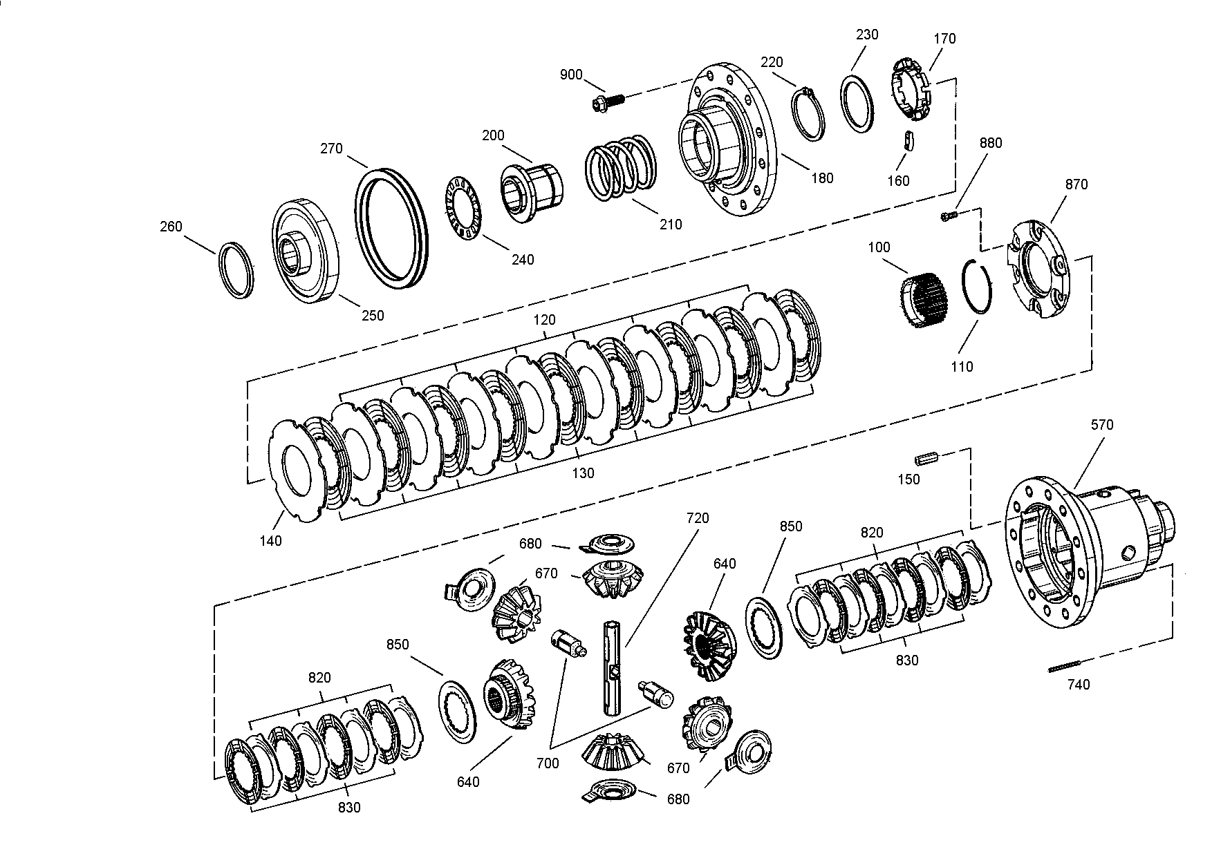 drawing for JOHN DEERE R75839 - OUTER CLUTCH DISK