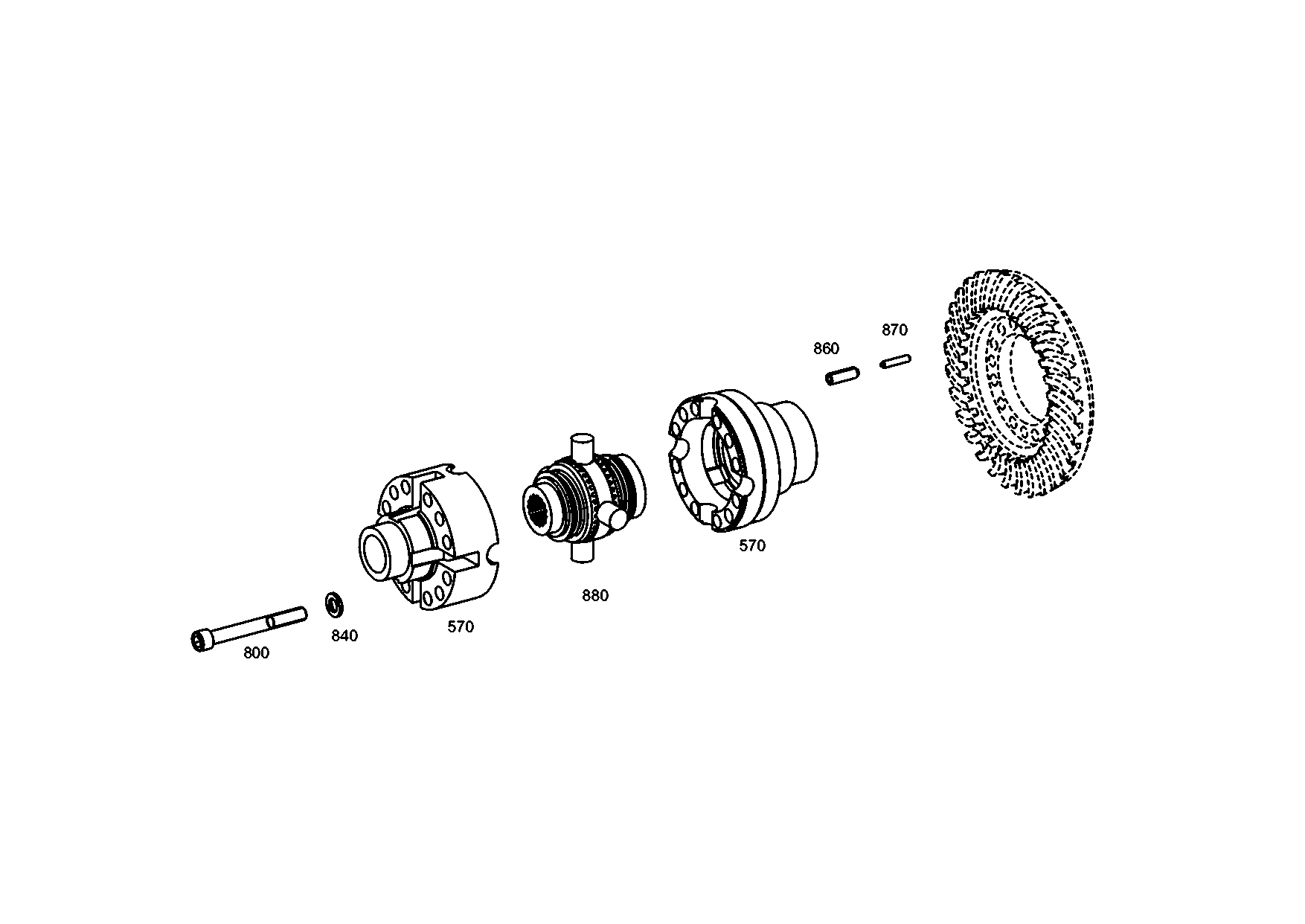 drawing for SENNEB.WA 029255 - DIFF.CASE