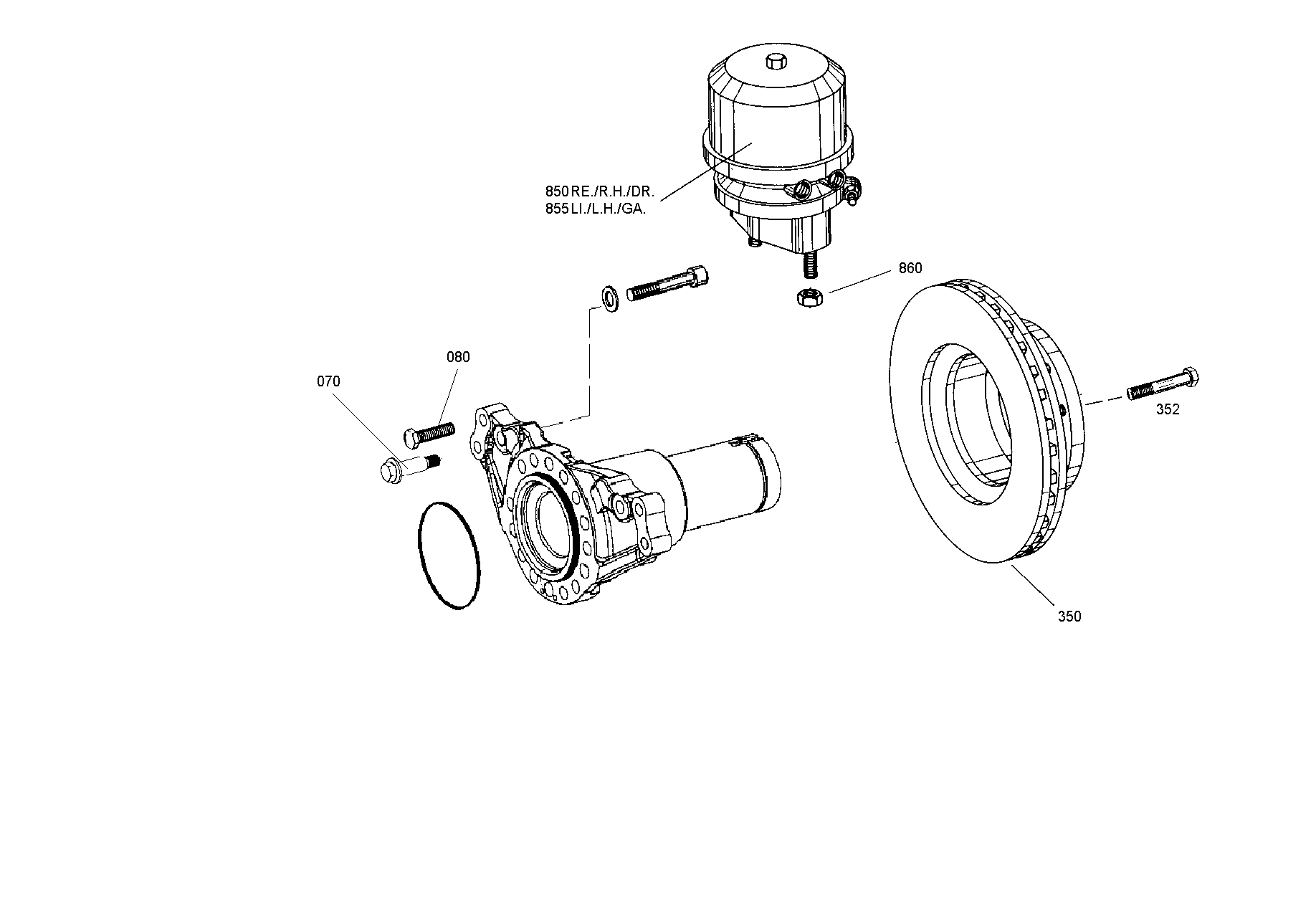 drawing for NEOPLAN BUS GMBH 070353502 - TENSION SPRING