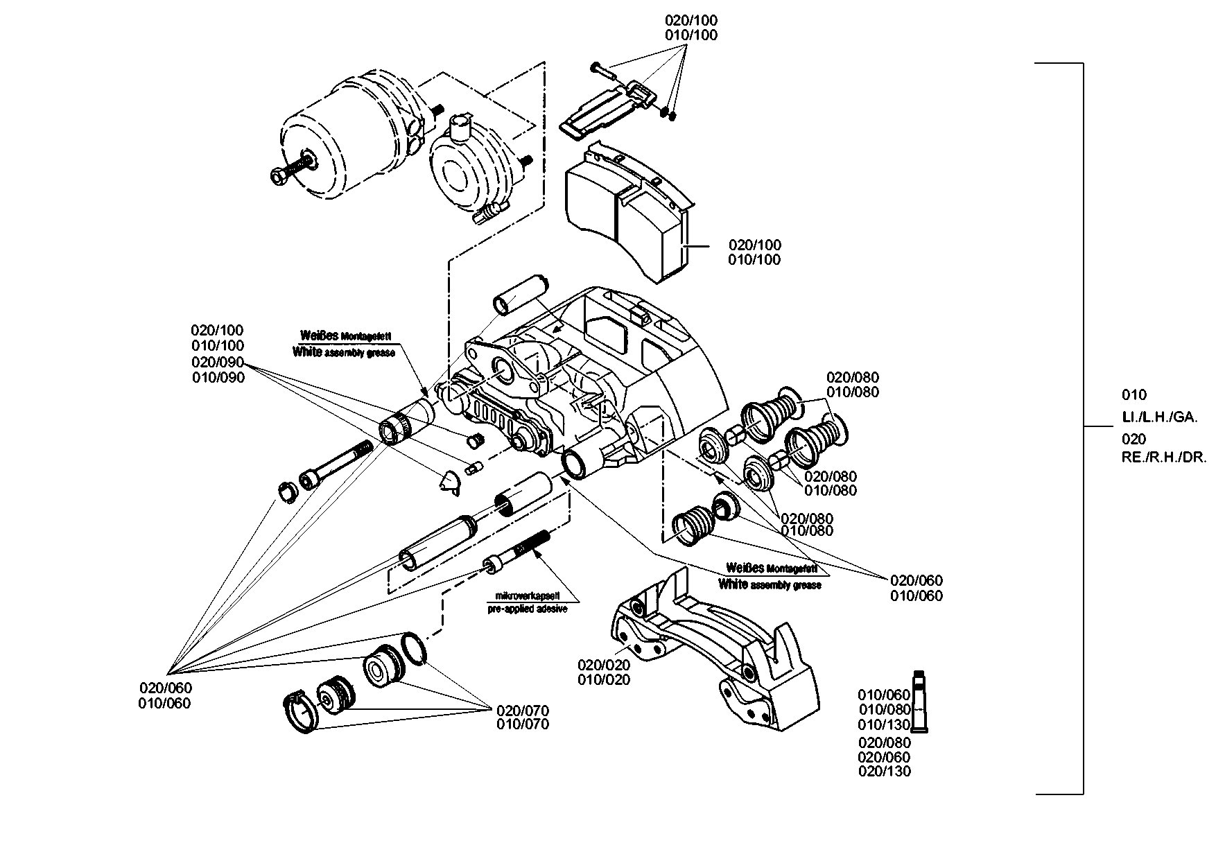 Technical drawing of EVOBUS A0069904404 COLLAR SCREW with dimensions and layout (figure 2)