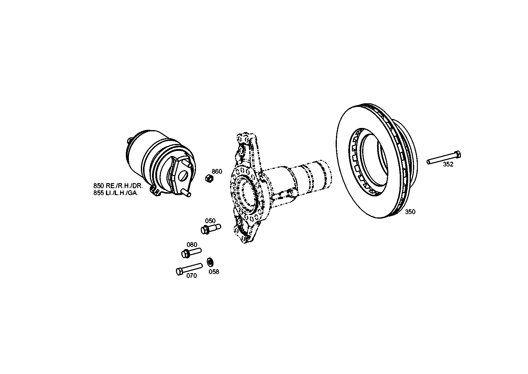 drawing for JONCKHEERE BUS & COACH A0139903601 - HEXAGON SCREW