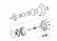 drawing for KOMATSU LTD. 2937045M1 - THRUST WASHER