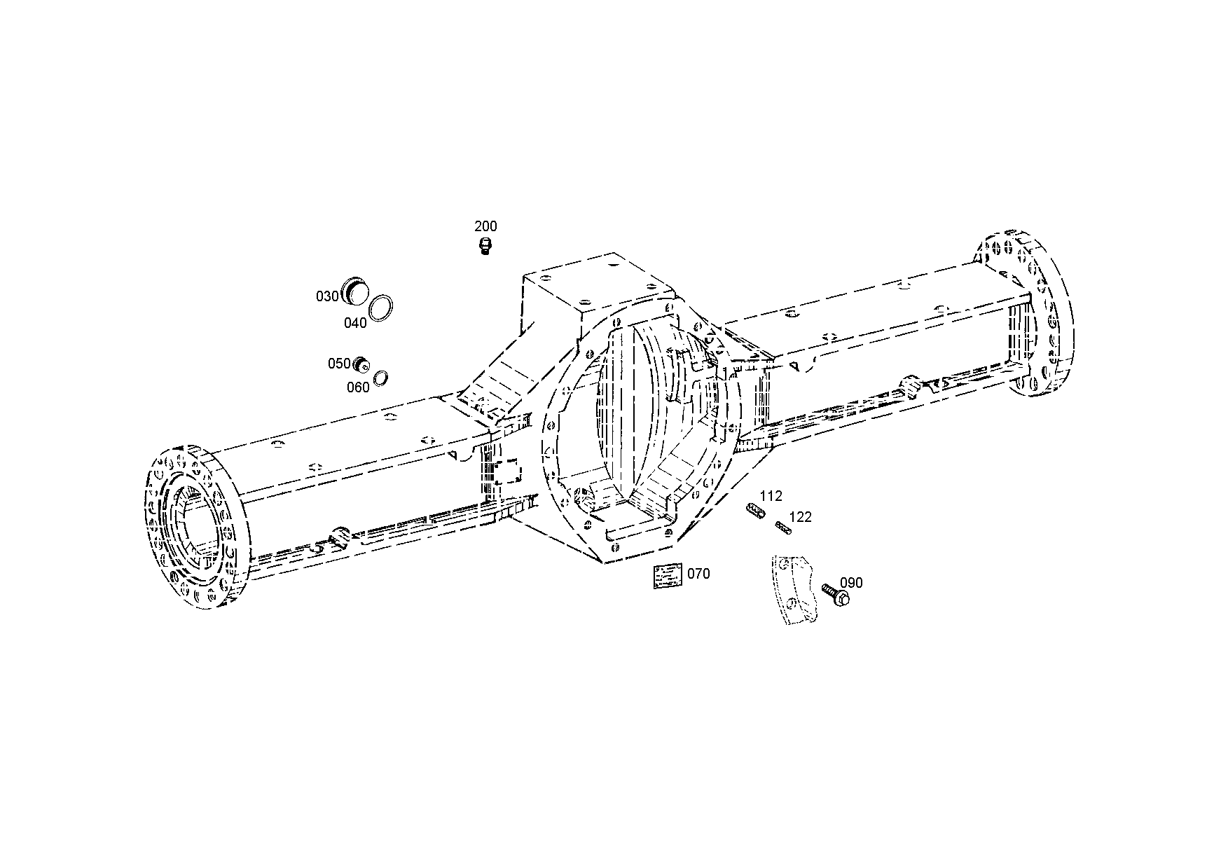 drawing for EVOBUS A0005842024 - TYPE PLATE