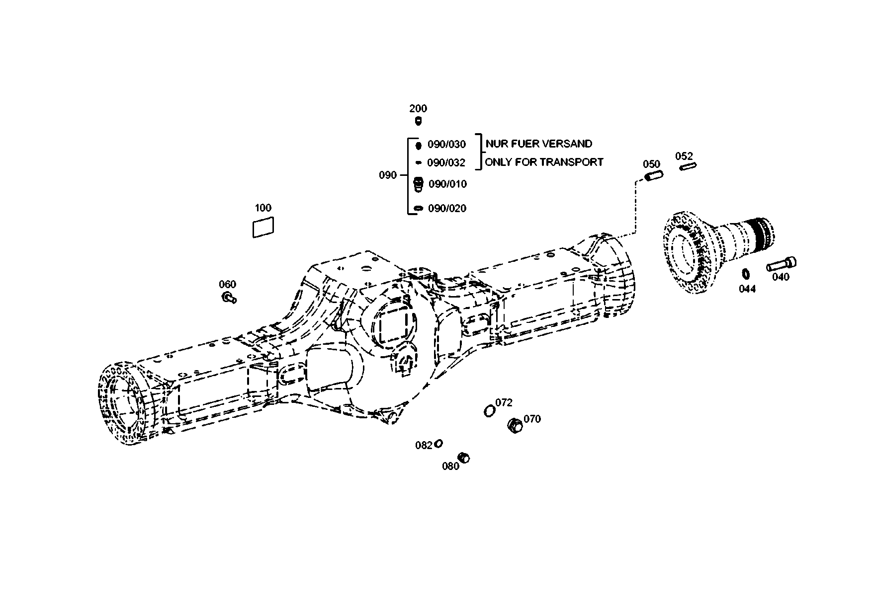 drawing for AGCO 020744R1 - LOCKING SCREW