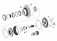 drawing for KOMATSU LTD. 4919634M - THRUST WASHER