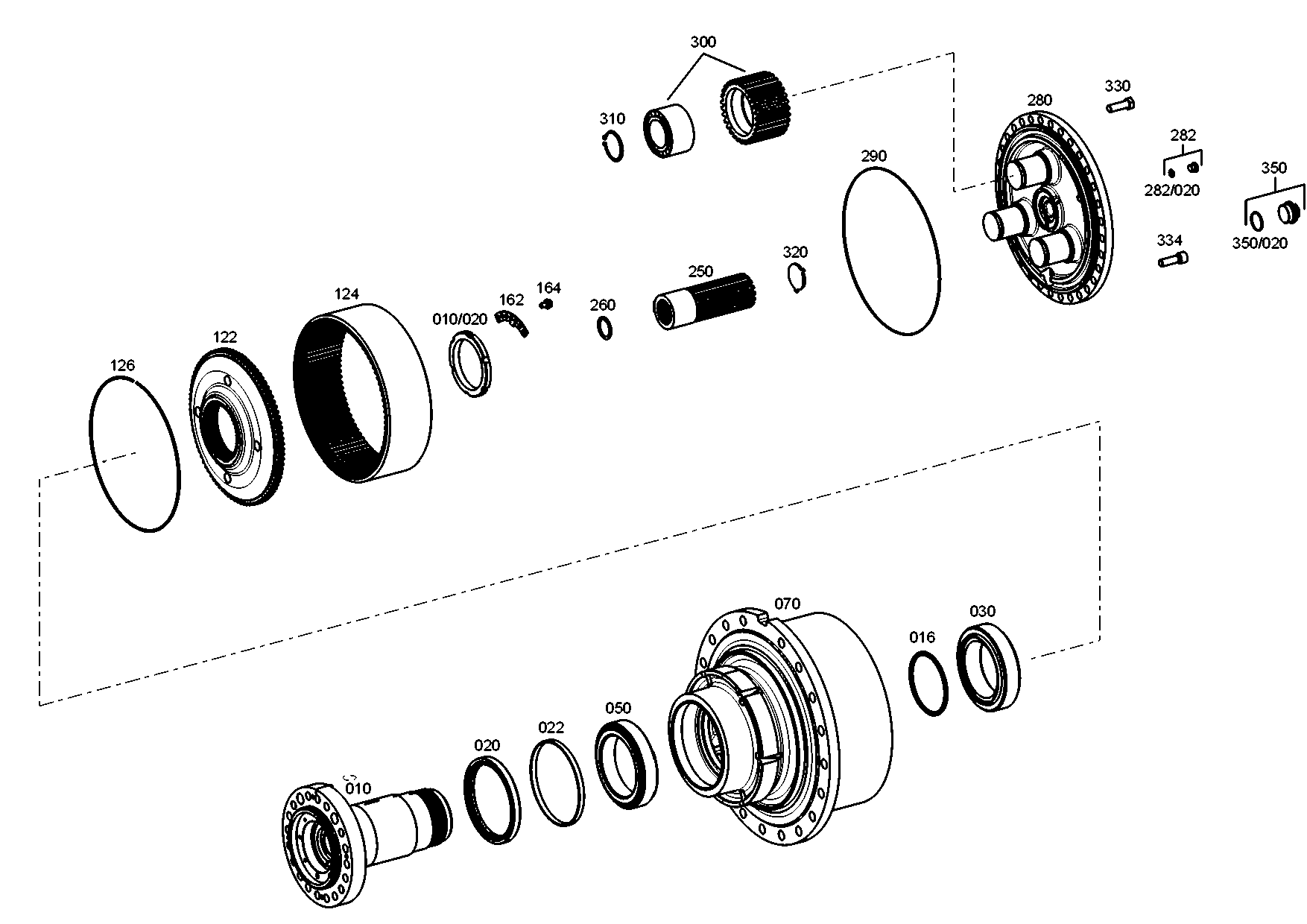 drawing for Hyundai Construction Equipment 4474-309-199 - GEAR-PLANET