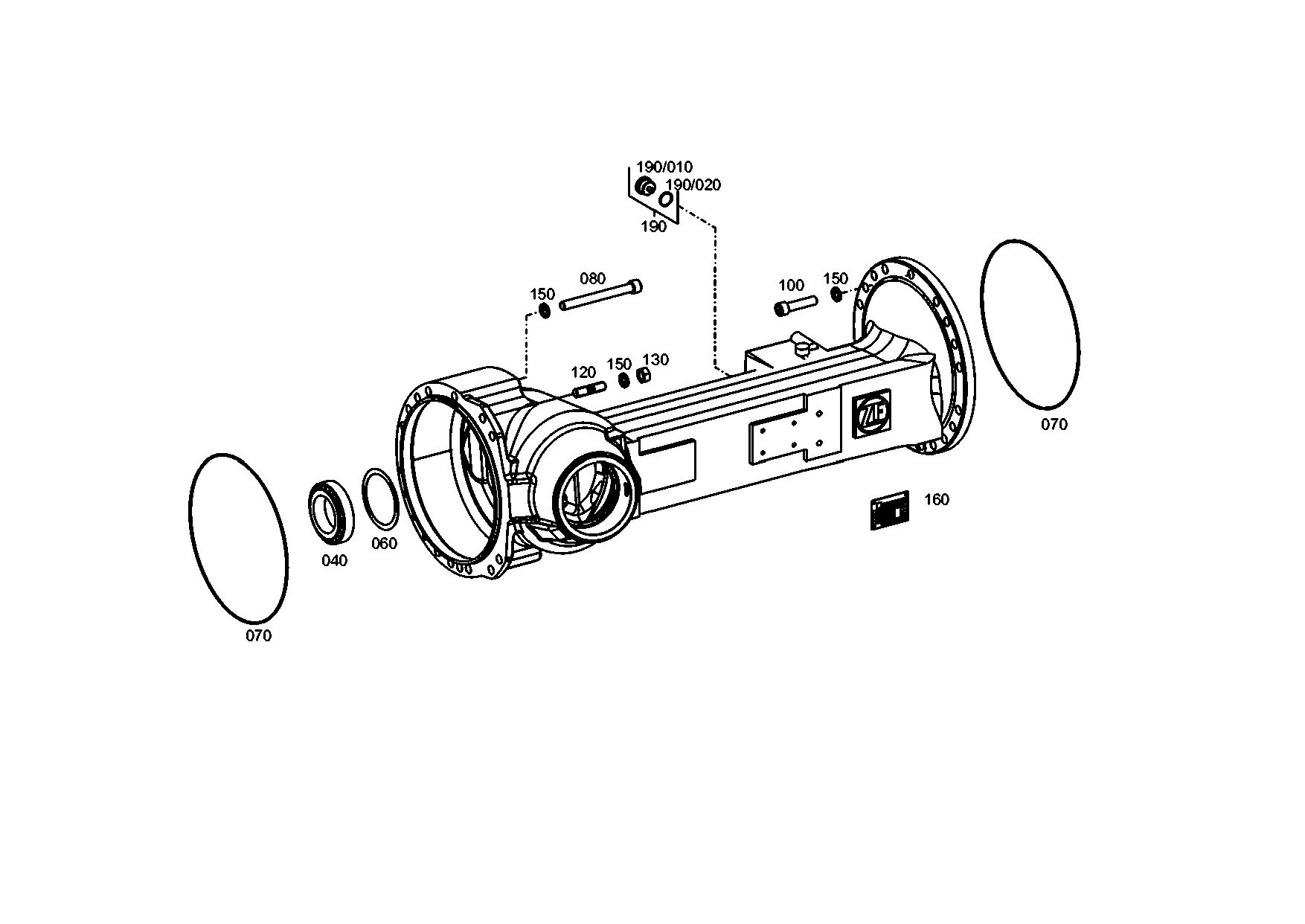 drawing for JOHN DEERE PG200056 - O-RING