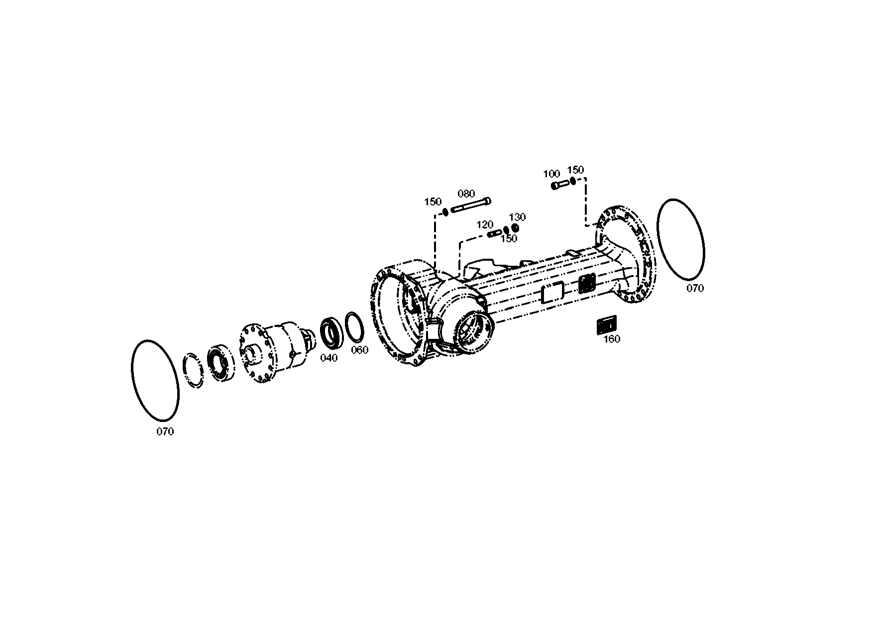 drawing for EVOBUS A0003537777 - SHIM