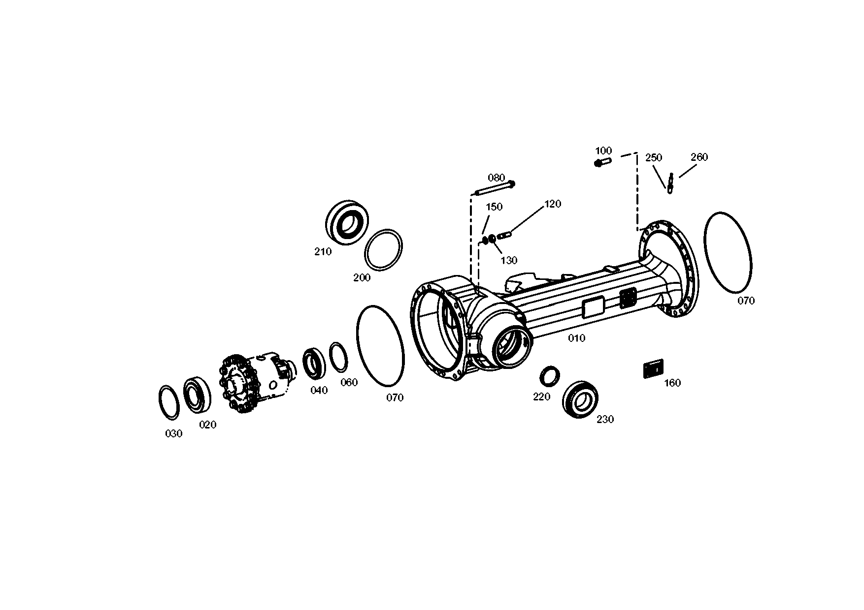 drawing for EVOBUS A0013532777 - WASHER