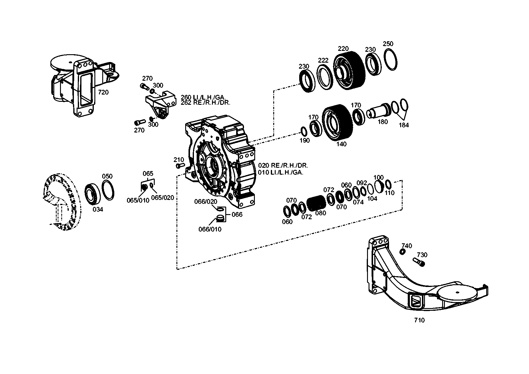 drawing for EVOBUS A0003530915 - IDLER GEAR