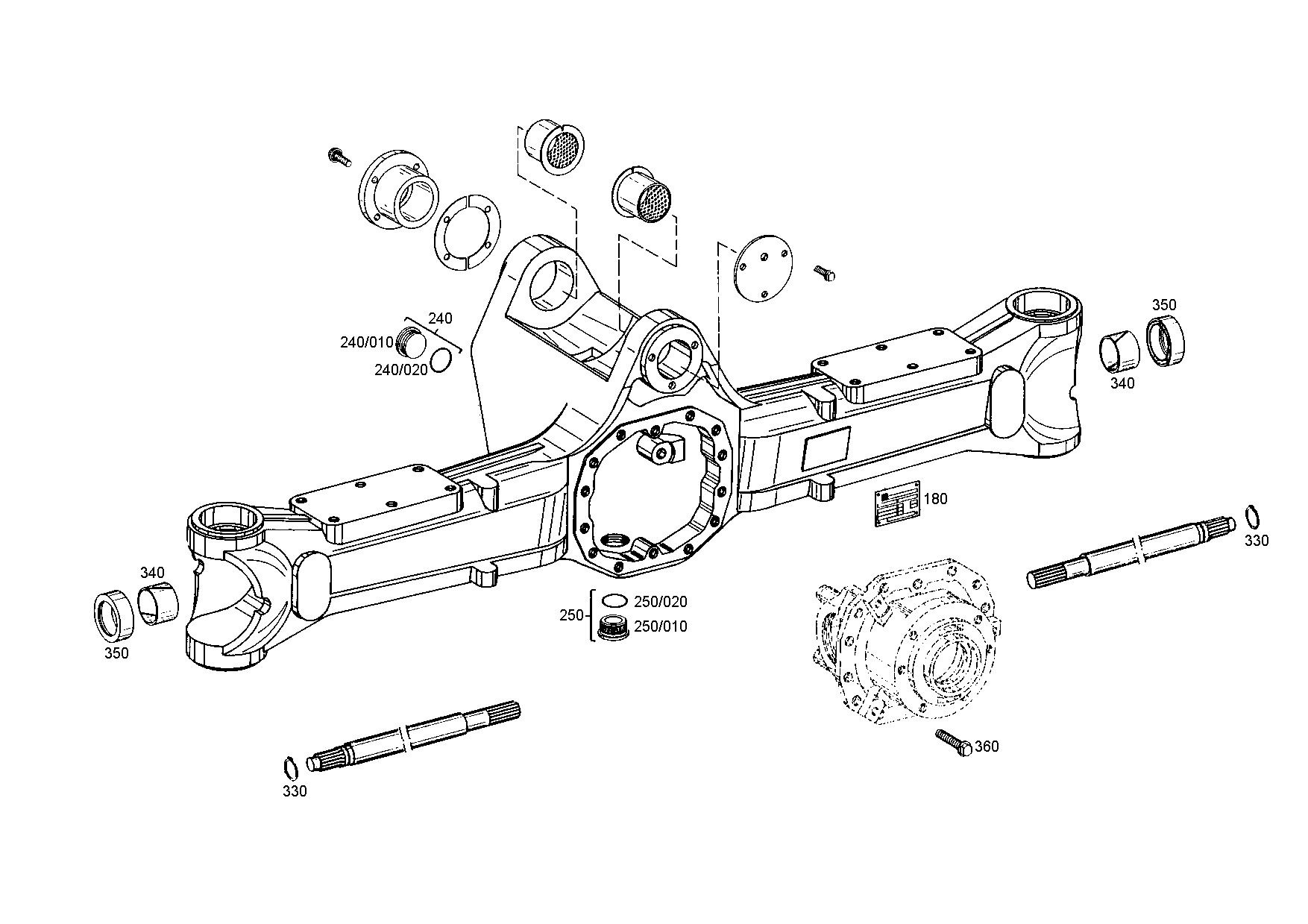 drawing for CATERPILLAR INC. 012399 - BUSH