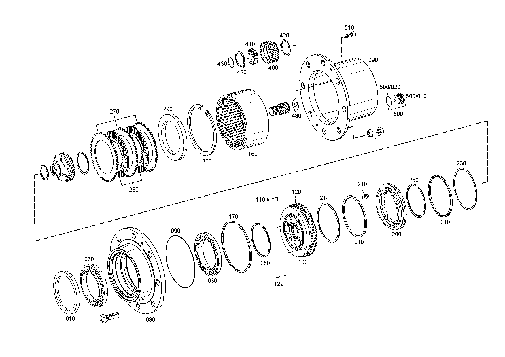 drawing for WEIDEMANN GMBH & CO. KG 1000087113 - PLANETARY GEAR