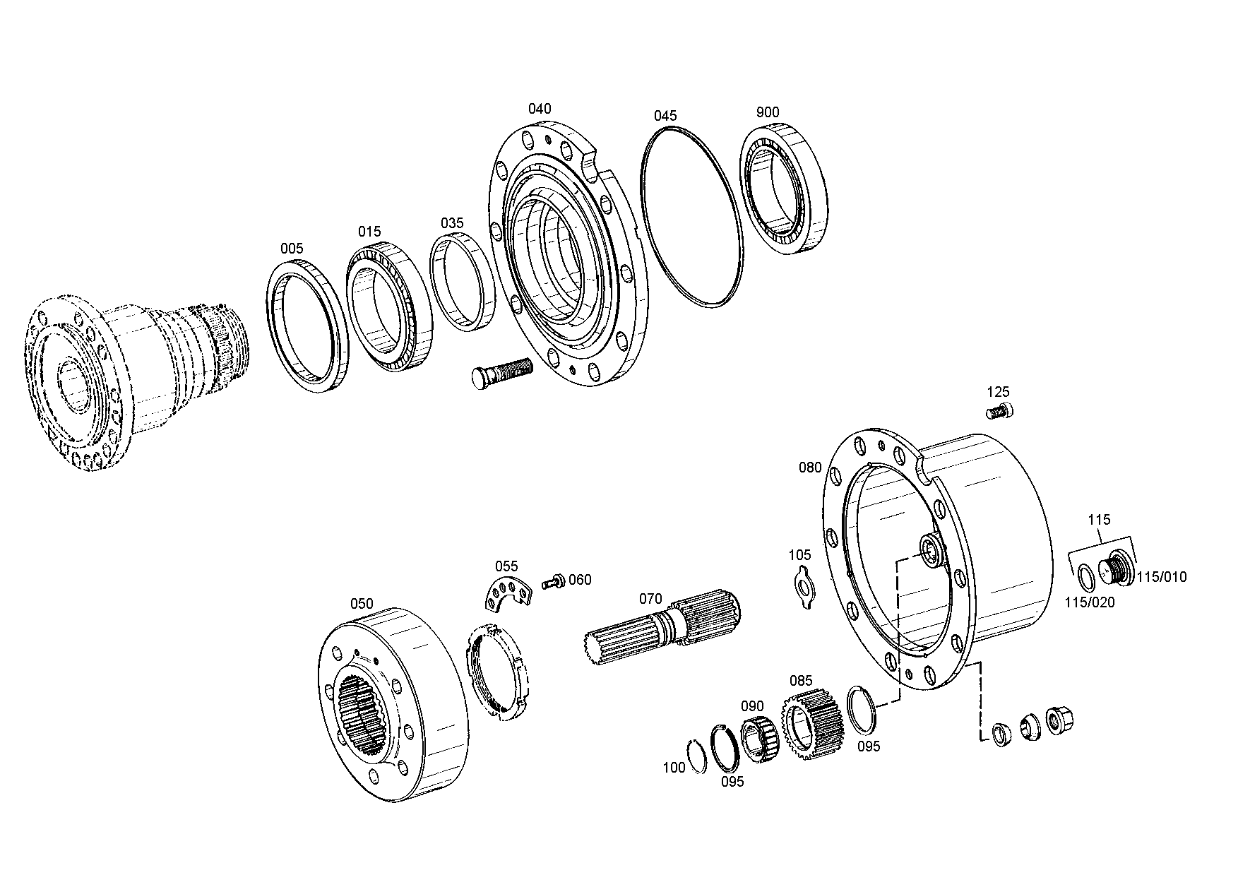 drawing for DOOSAN 1.115-00164 - RING