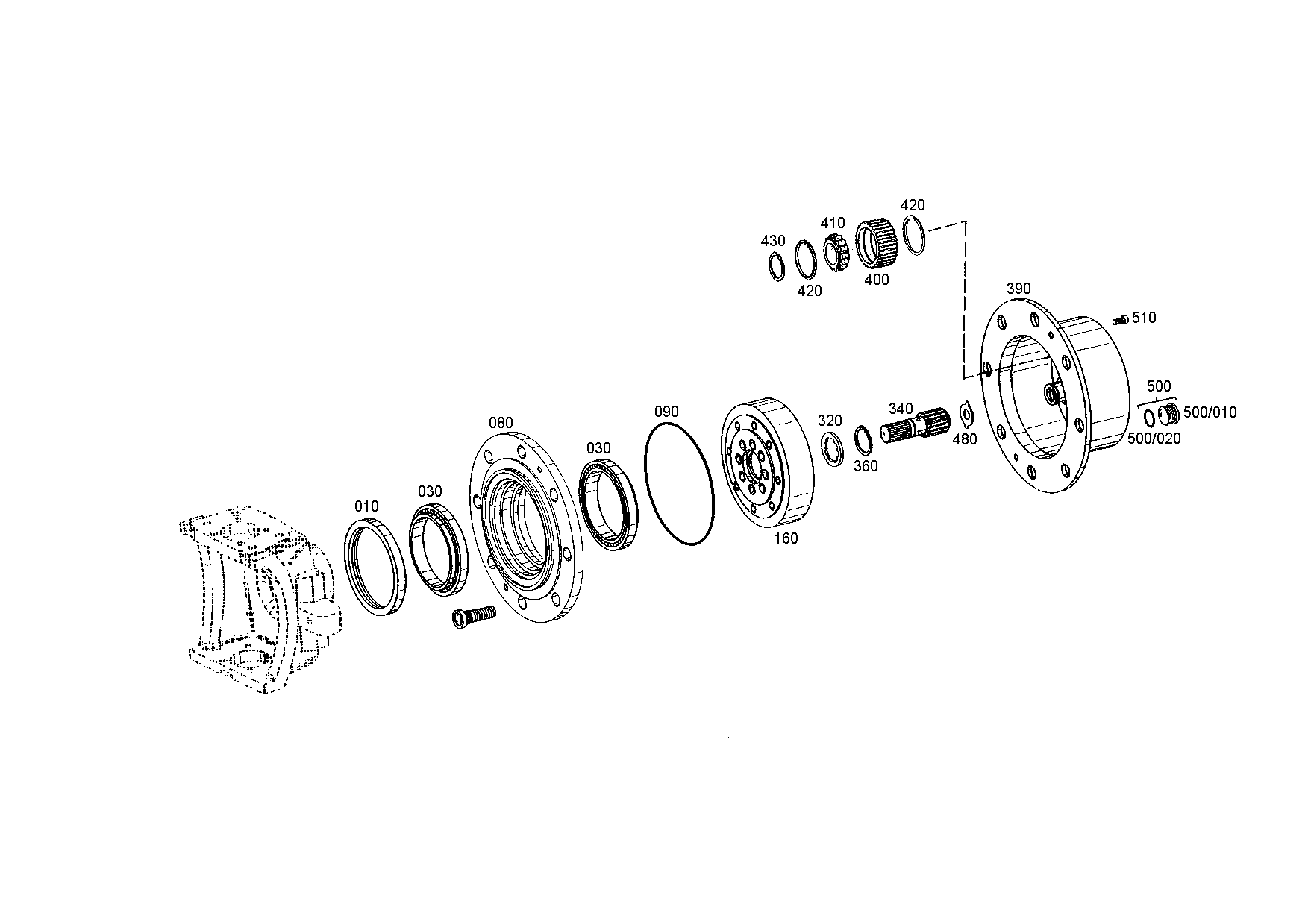 drawing for CNH NEW HOLLAND 81686C1 - CIRCLIP