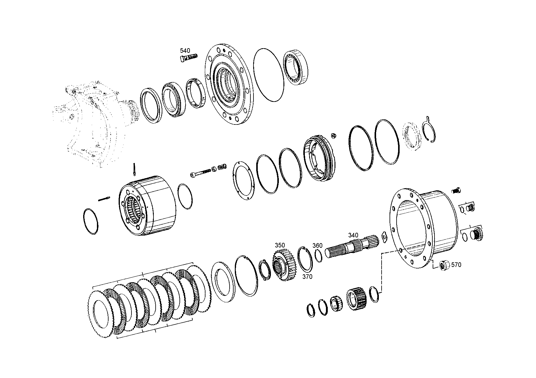 drawing for JLG INDUSTRIES, INC. 072132109 - WHEEL NUT