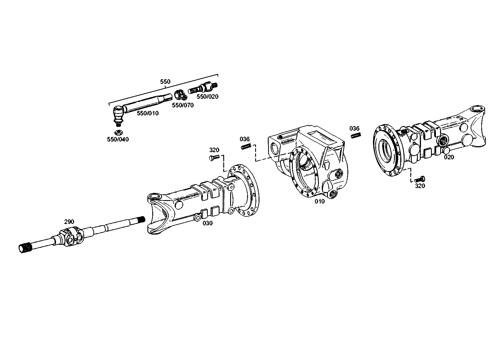 drawing for REFORMWERK 240230954 - AXLE CASING