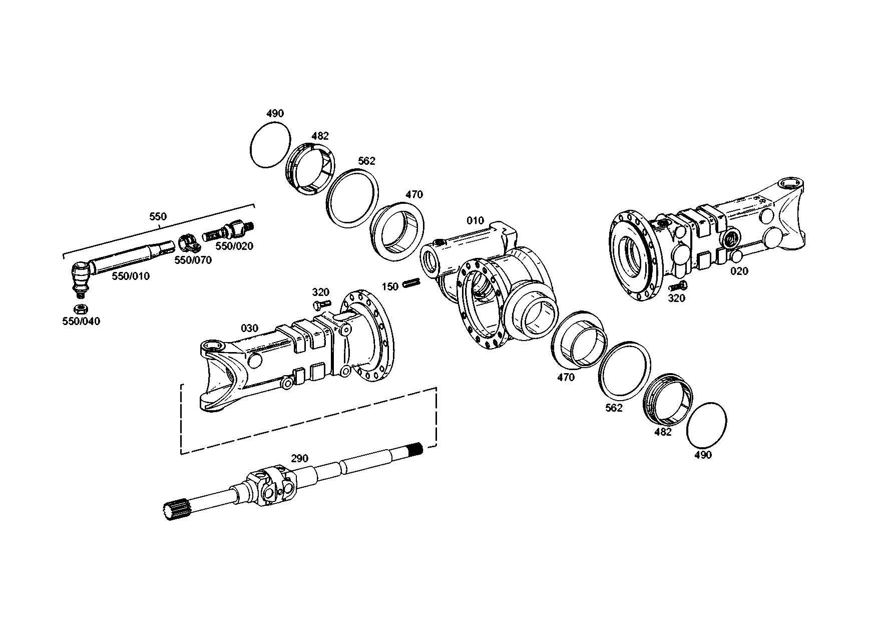 drawing for MAN 133741307 - FLANGE BUSH