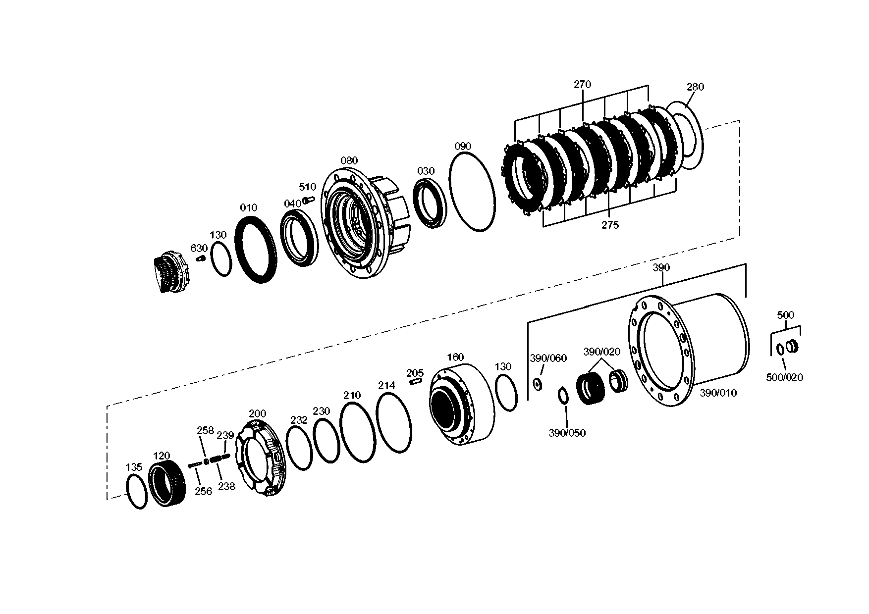 drawing for E. N. M. T. P. / CPG 4472 348 023 - INNER CLUTCH DISC