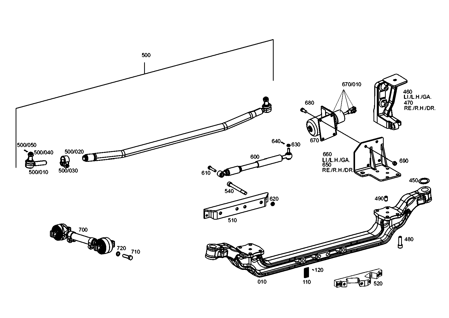 drawing for CARROCERIAS AYATS 32002359 - STRUT