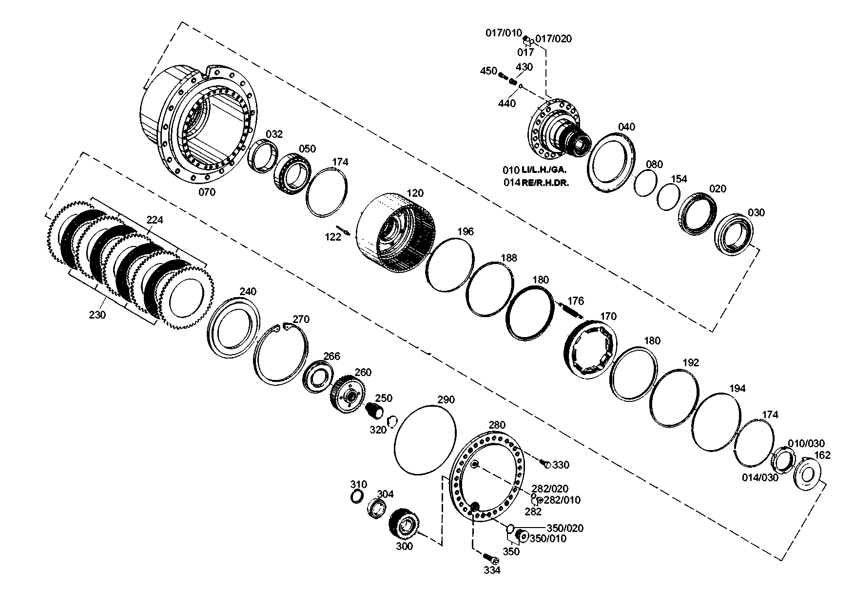 drawing for JOHN DEERE T197934 - THRUST WASHER