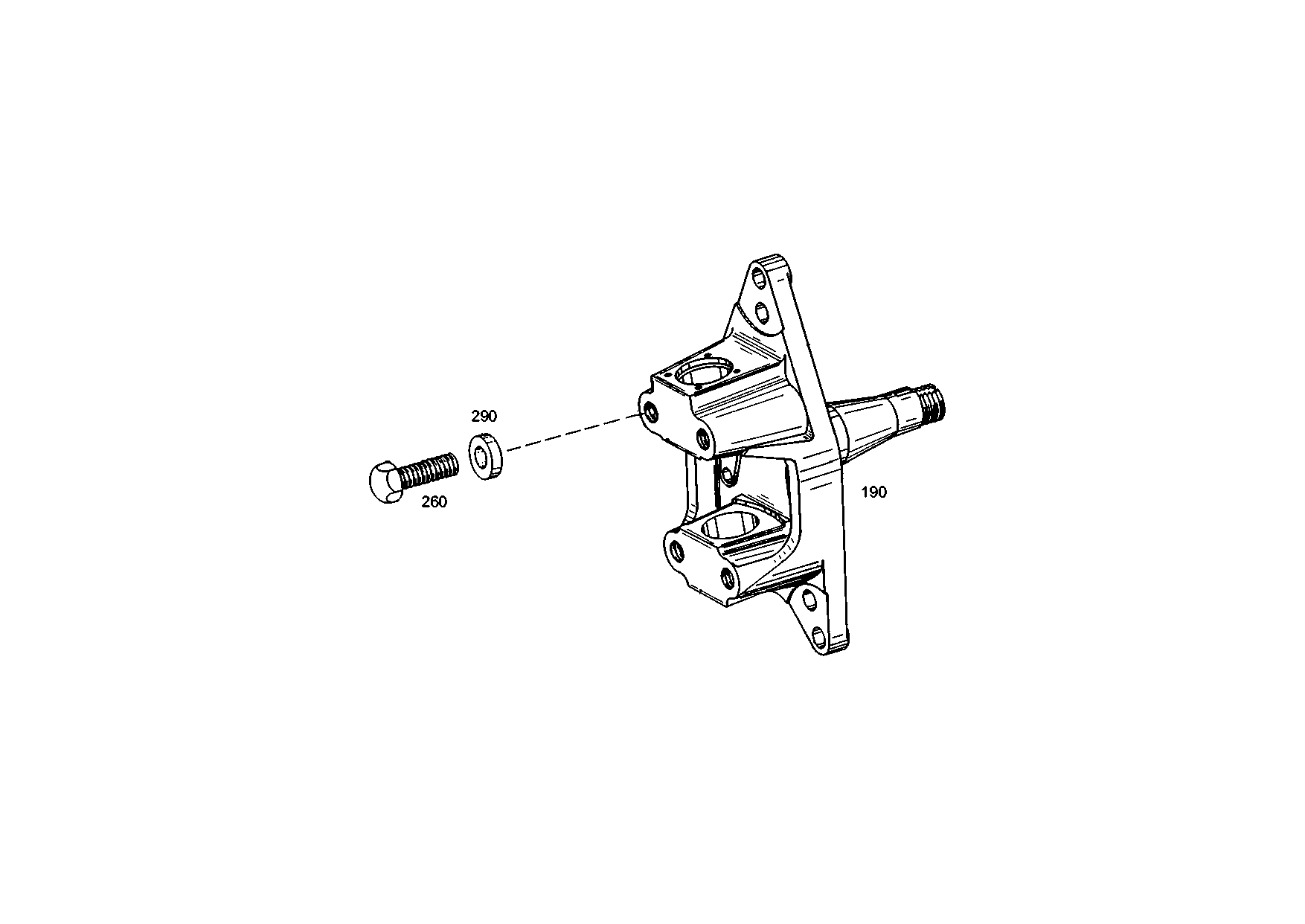 drawing for JLG INDUSTRIES, INC. 7011948 - STOP SCREW