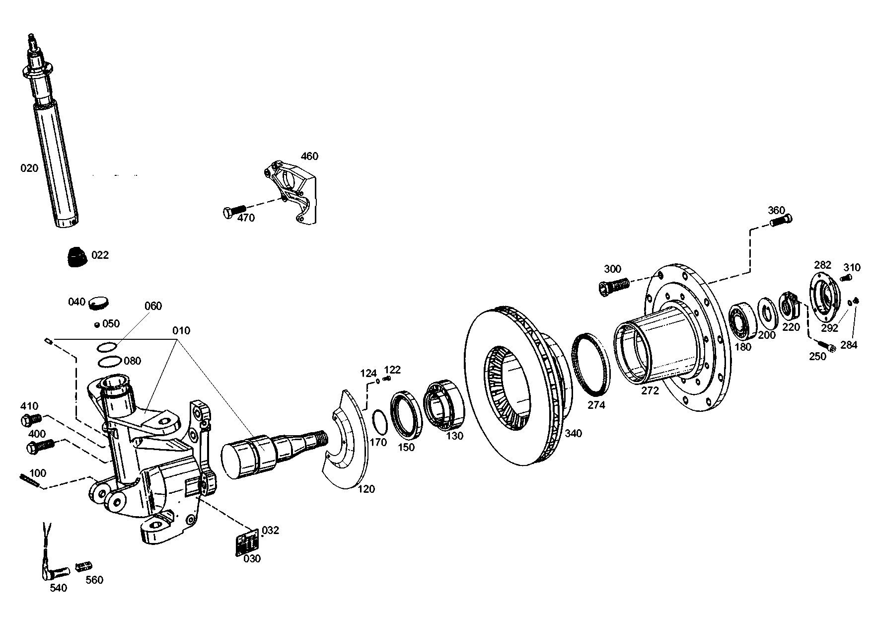 drawing for EVOBUS 82520522190 - FORK HEAD