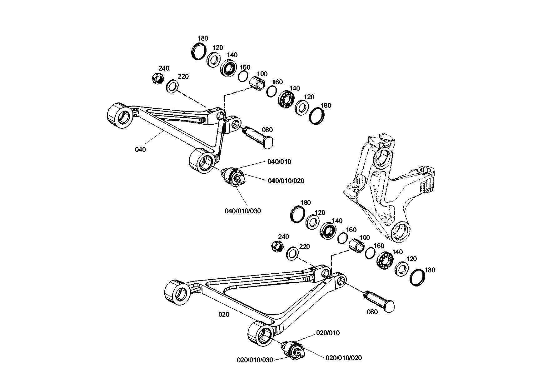 drawing for JONCKHEERE BUS & COACH A0249975647 - SCRAPER