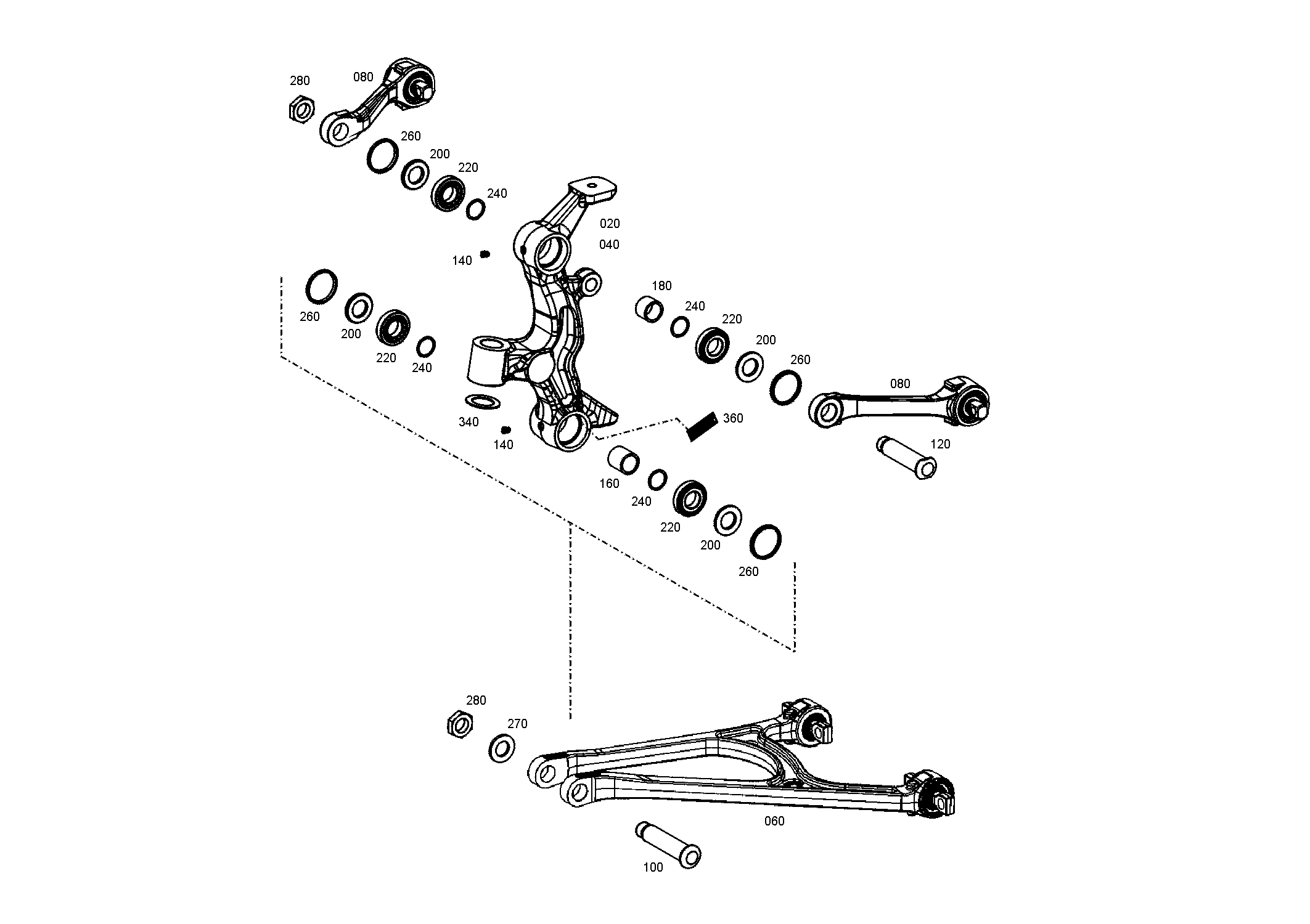 drawing for EVOBUS A6293320048 - BUSH