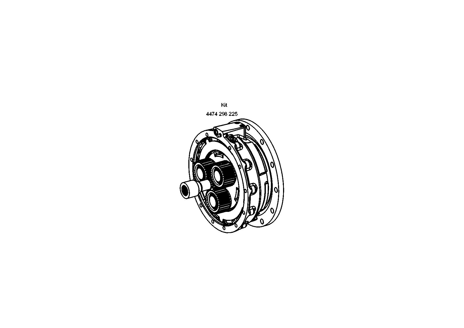 drawing for Hyundai Construction Equipment ZGAQ-04874 - PISTON