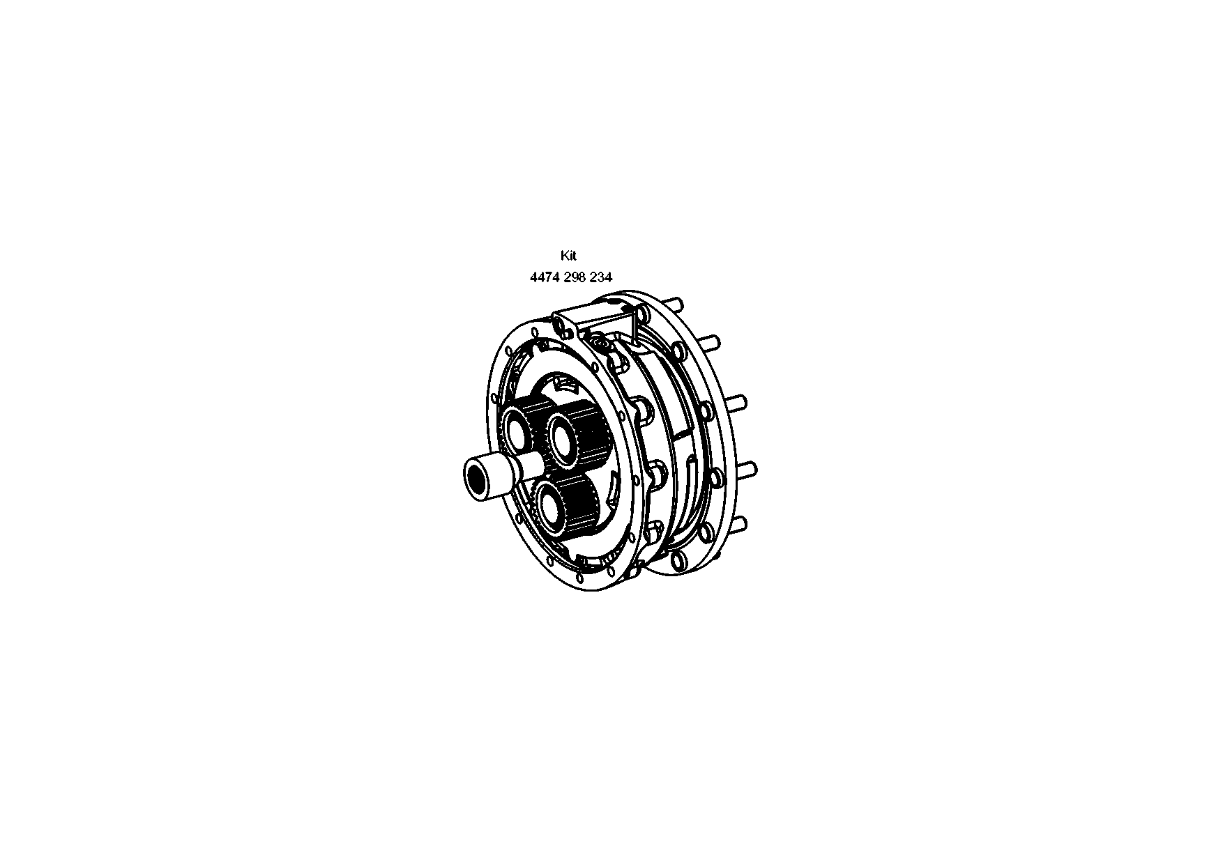 drawing for Hyundai Construction Equipment ZGAQ-04903 - PISTON