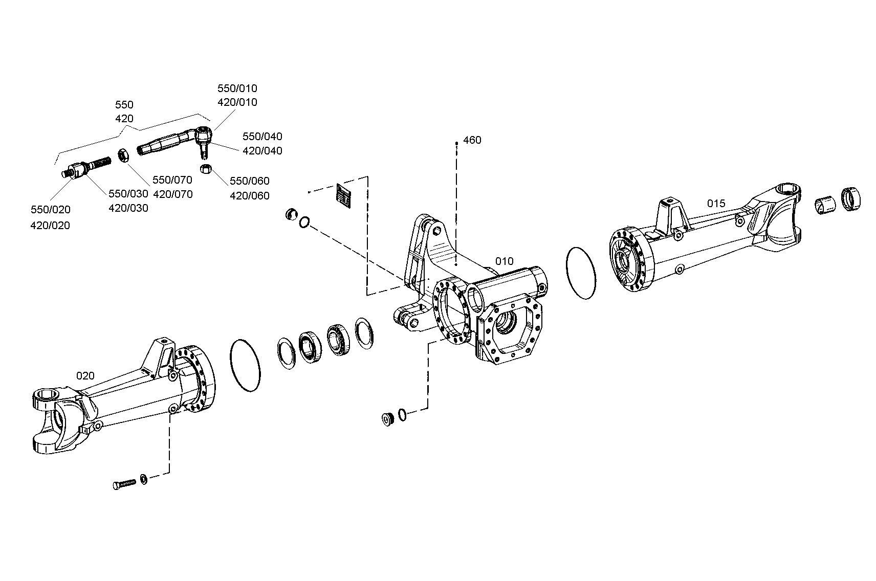 drawing for JOHN DEERE AL110886 - BALL JOINT