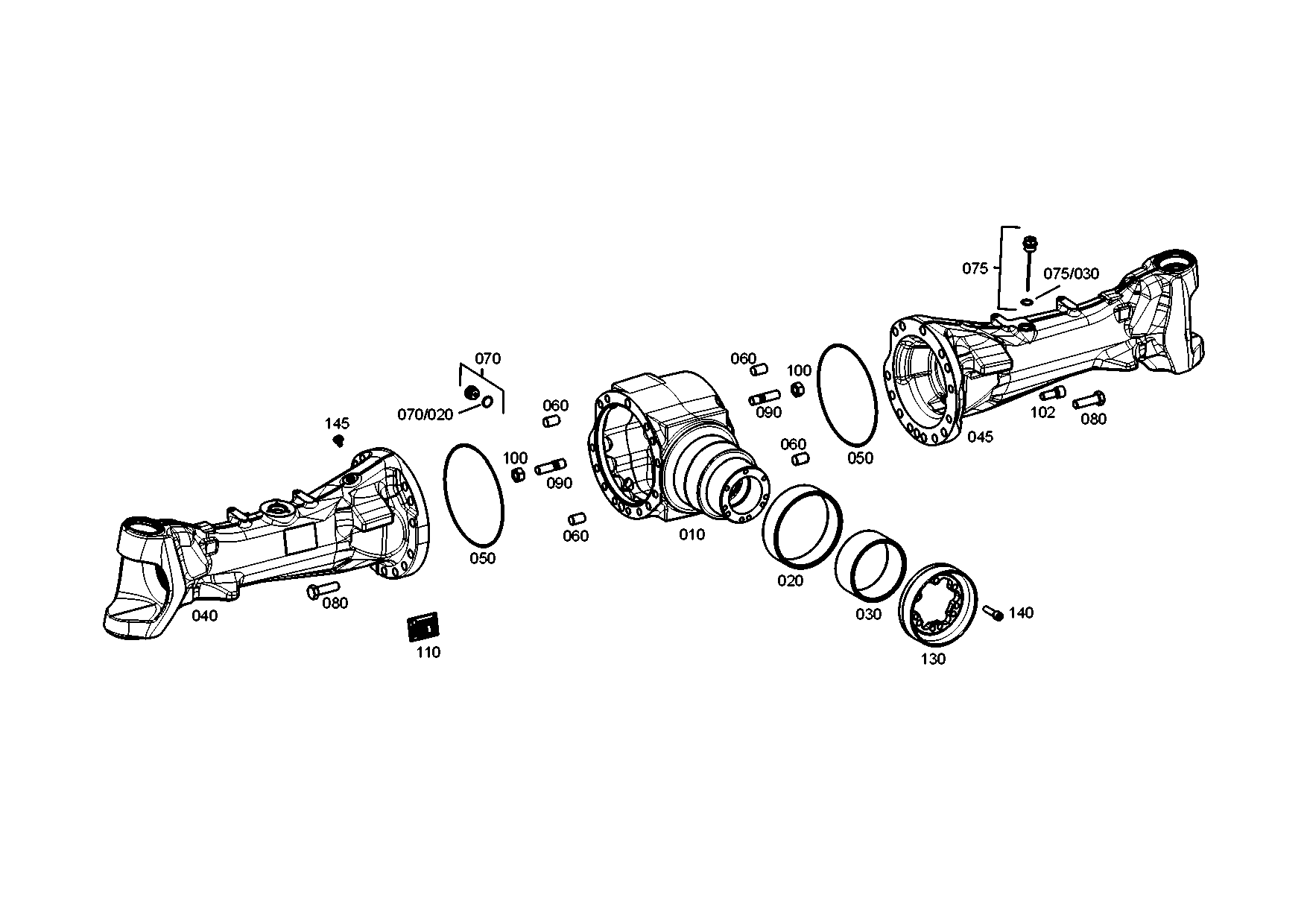 drawing for AGCO F743300020020 - BUSH