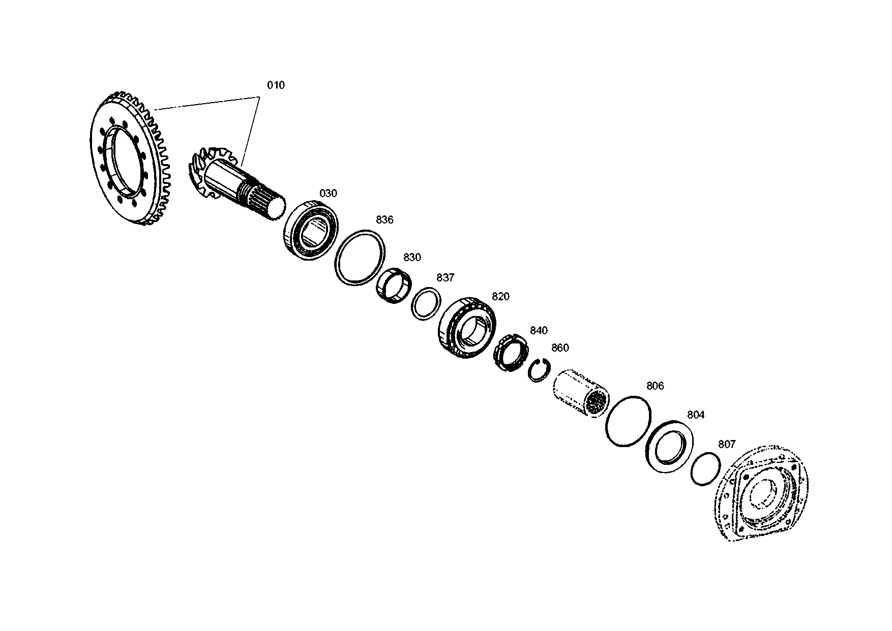 drawing for HAMM AG 1281860 - SHIM