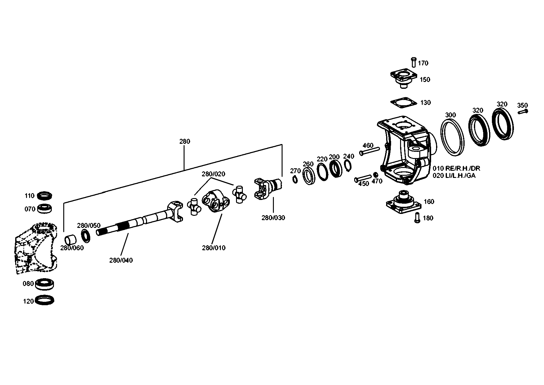 drawing for AGCO 35124100 - SHIM