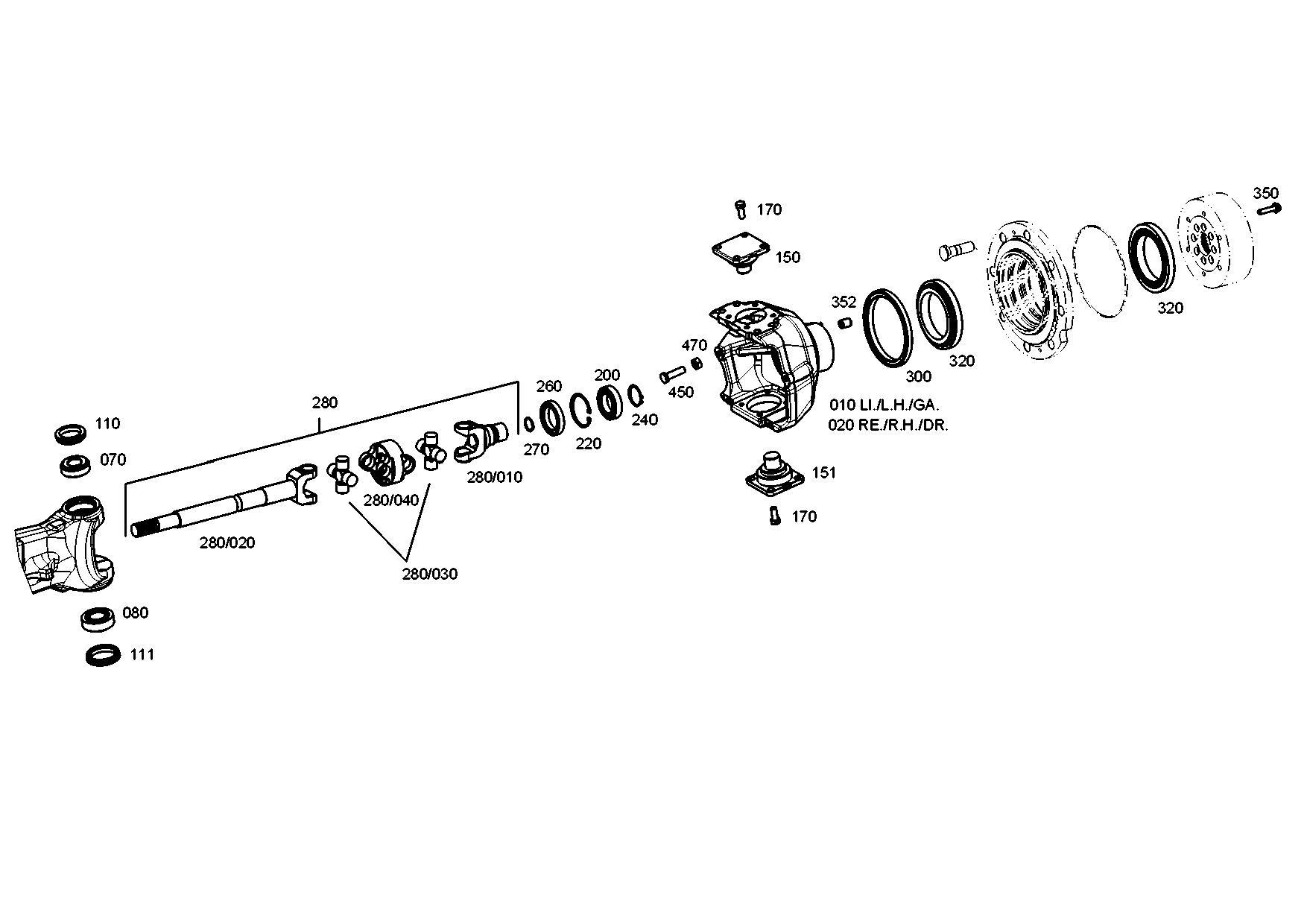 drawing for JOHN DEERE T229252 - JOINT HOUSING