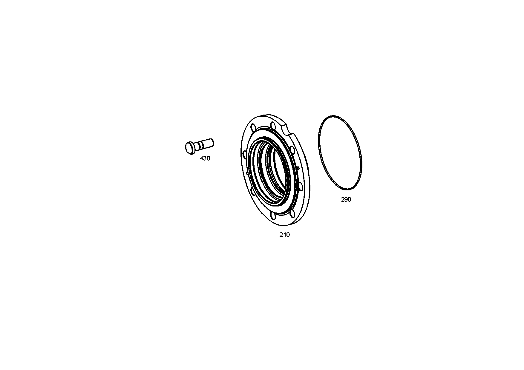 4475319314 ZF WHEEL STUD | Buyaftermarketparts