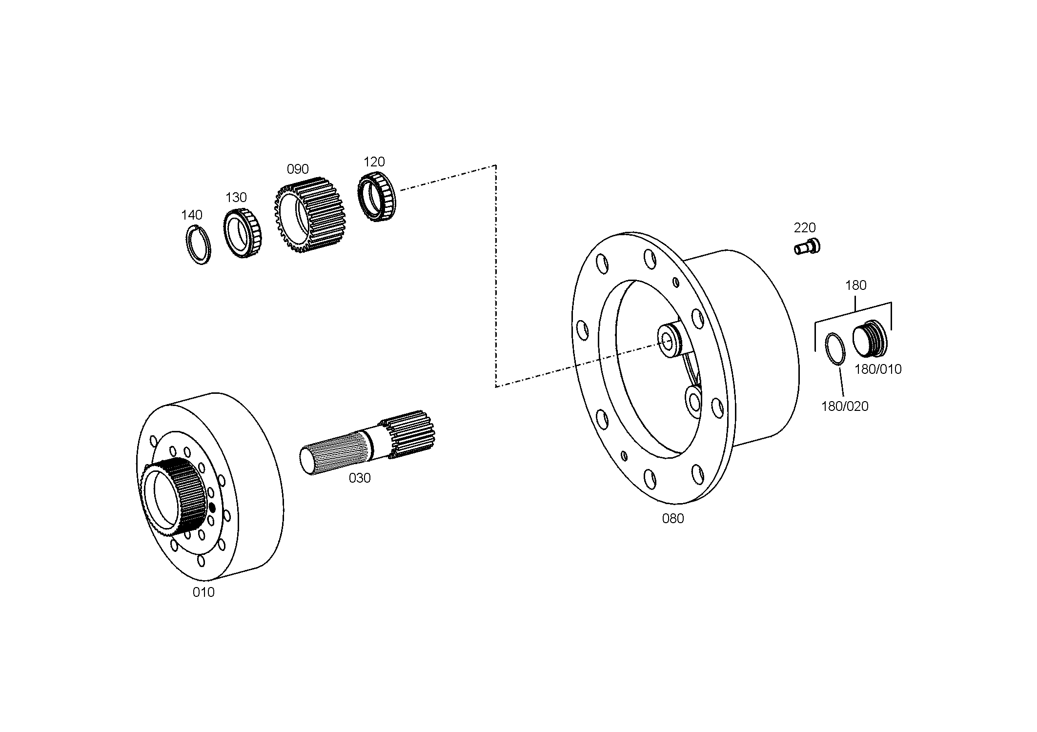 drawing for AGCO F514300020460 - PLANETARY GEAR