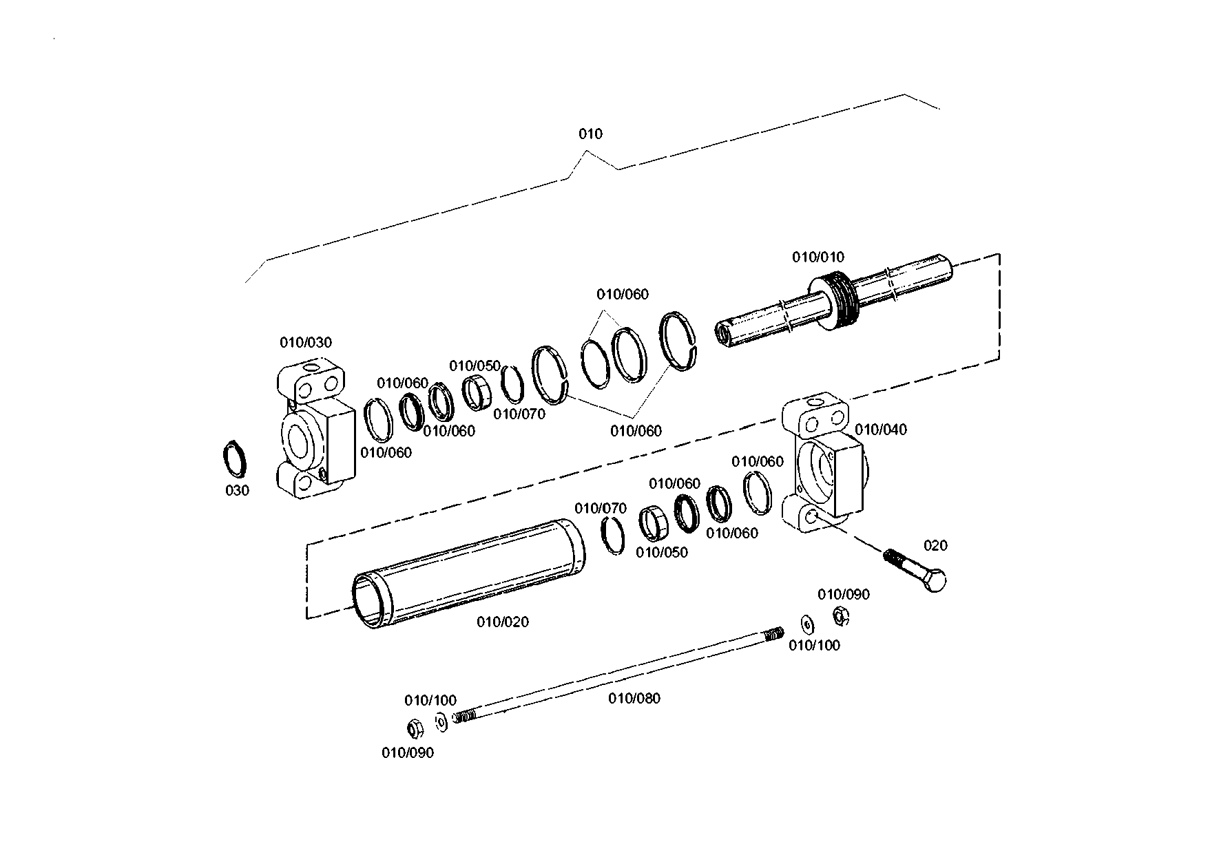 Technical drawing of MAN 1390410721 O-RING with dimensions and layout (figure 5)