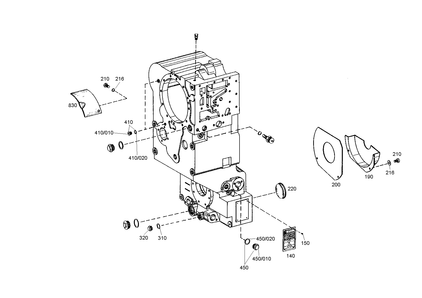 drawing for JOHN DEERE T169708 - TYPE PLATE