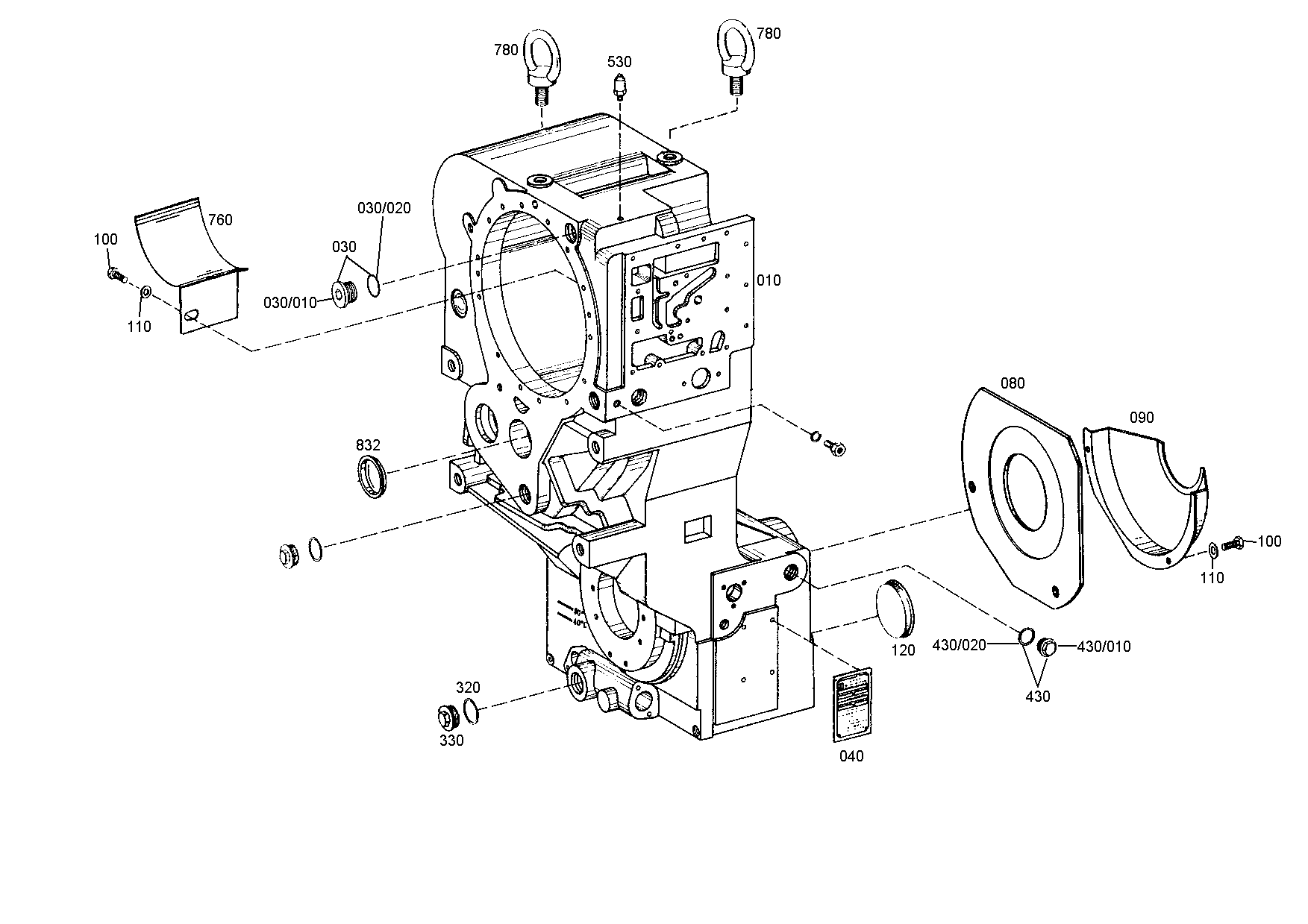 drawing for TEREX EQUIPMENT LIMITED 8109464 - COVER PLATE