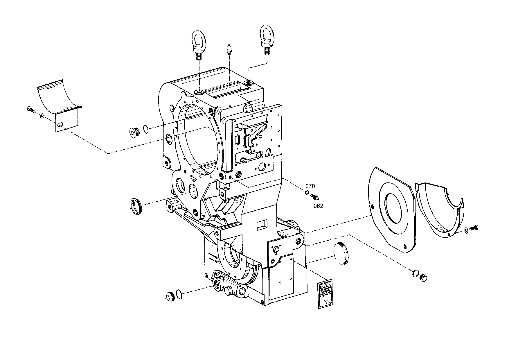 drawing for CNH NEW HOLLAND 1983954 - TEMPERATURE SENSOR