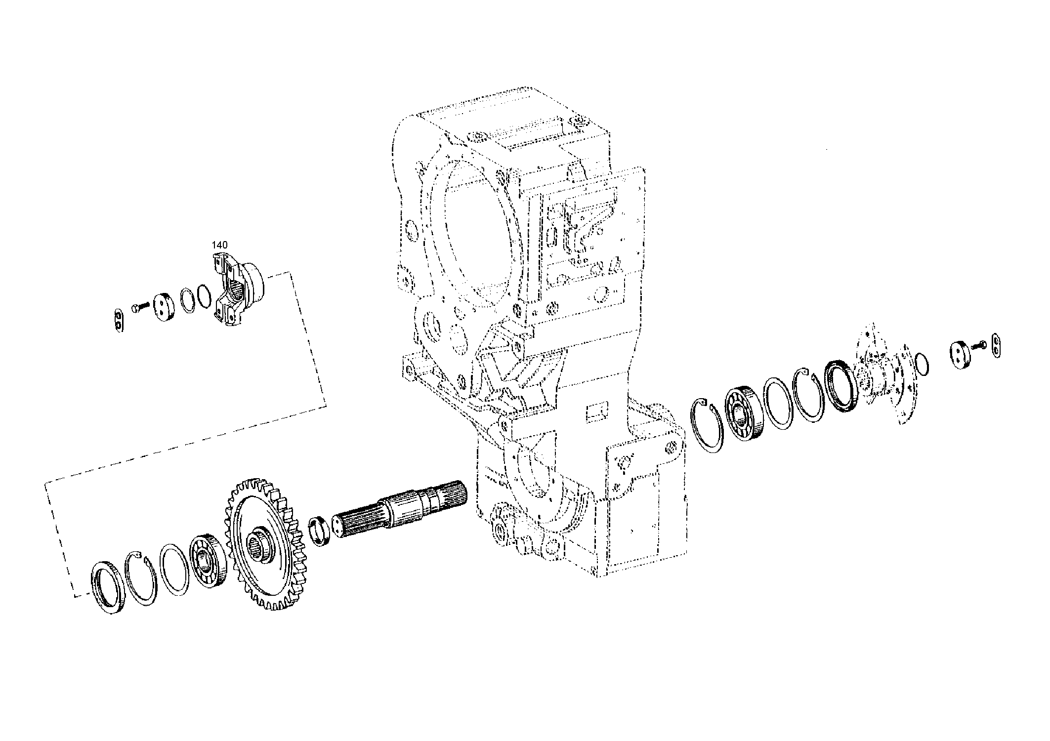 4644303547 ZF OUTPUT FLANGE | Buyaftermarketparts