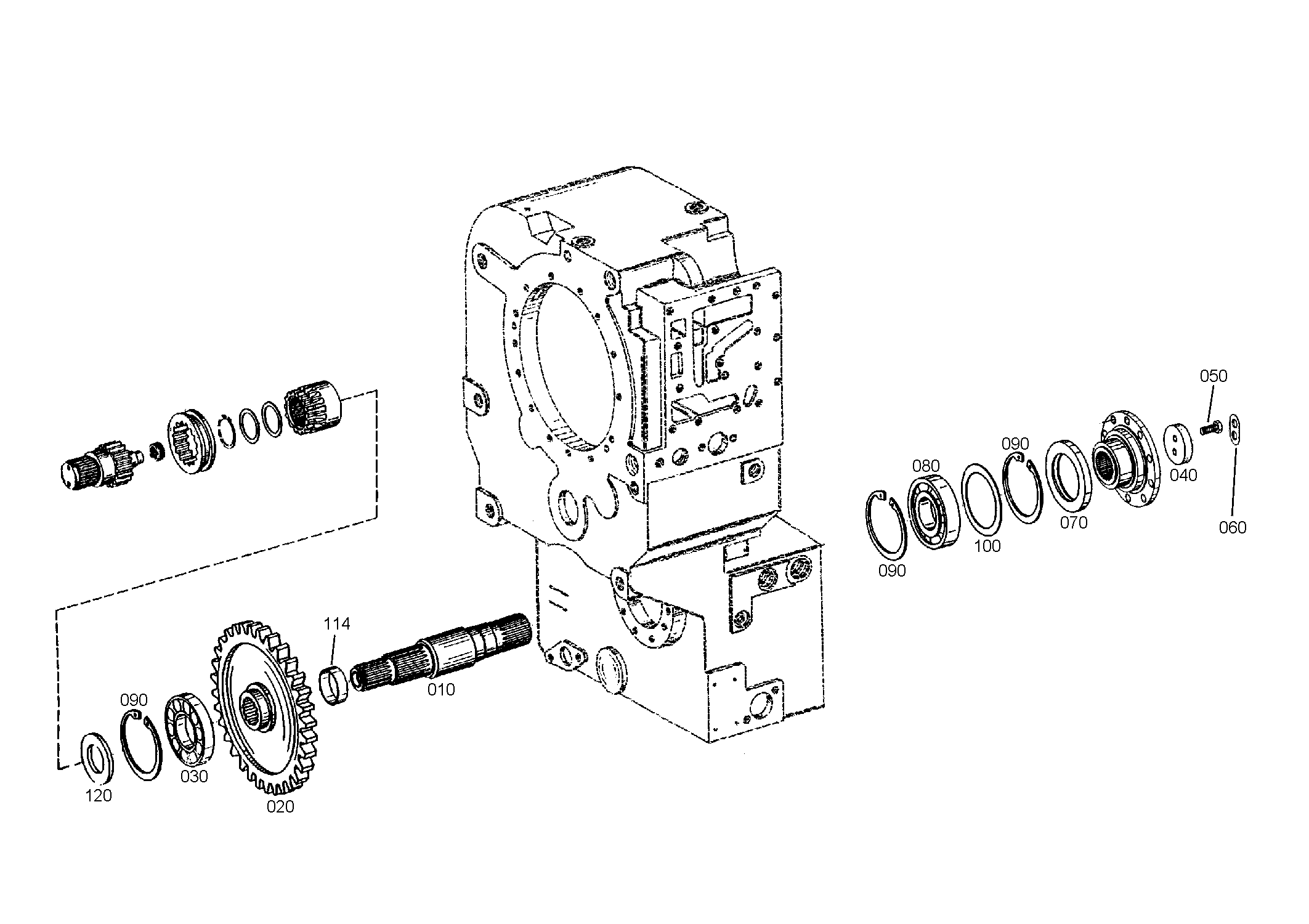 drawing for LIEBHERR GMBH A0370206296 - TUBE