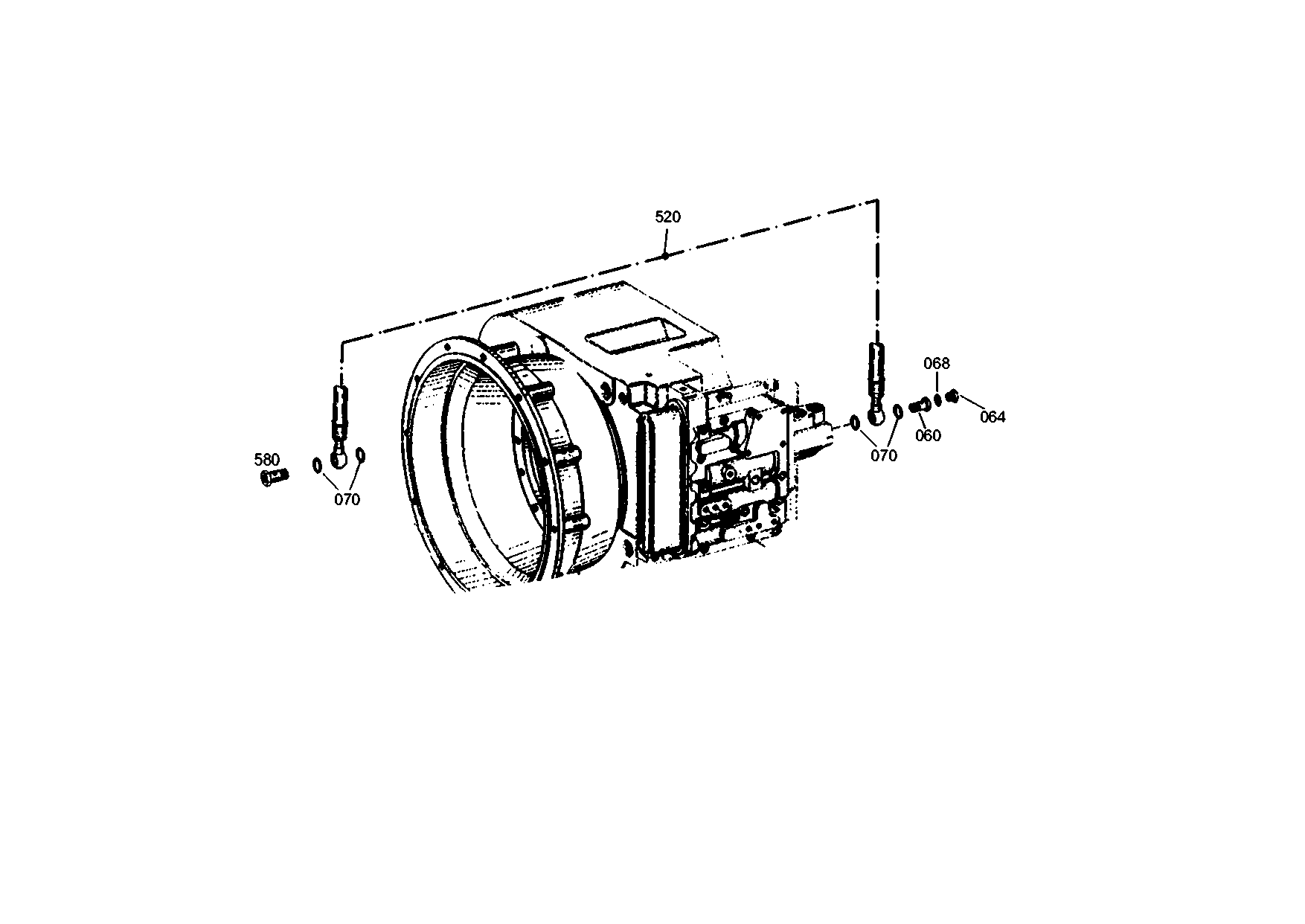 drawing for PPM 4784614 - HOSE PIPE