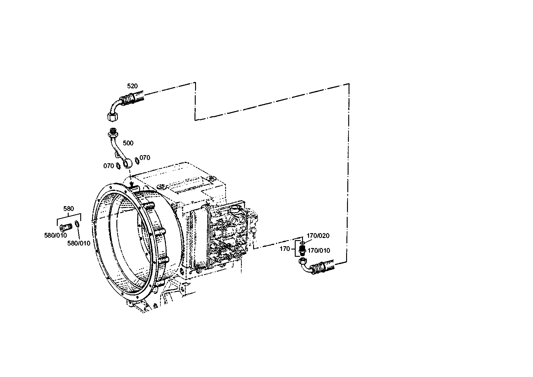 drawing for ARION AG 11181571 - TUBE LINE