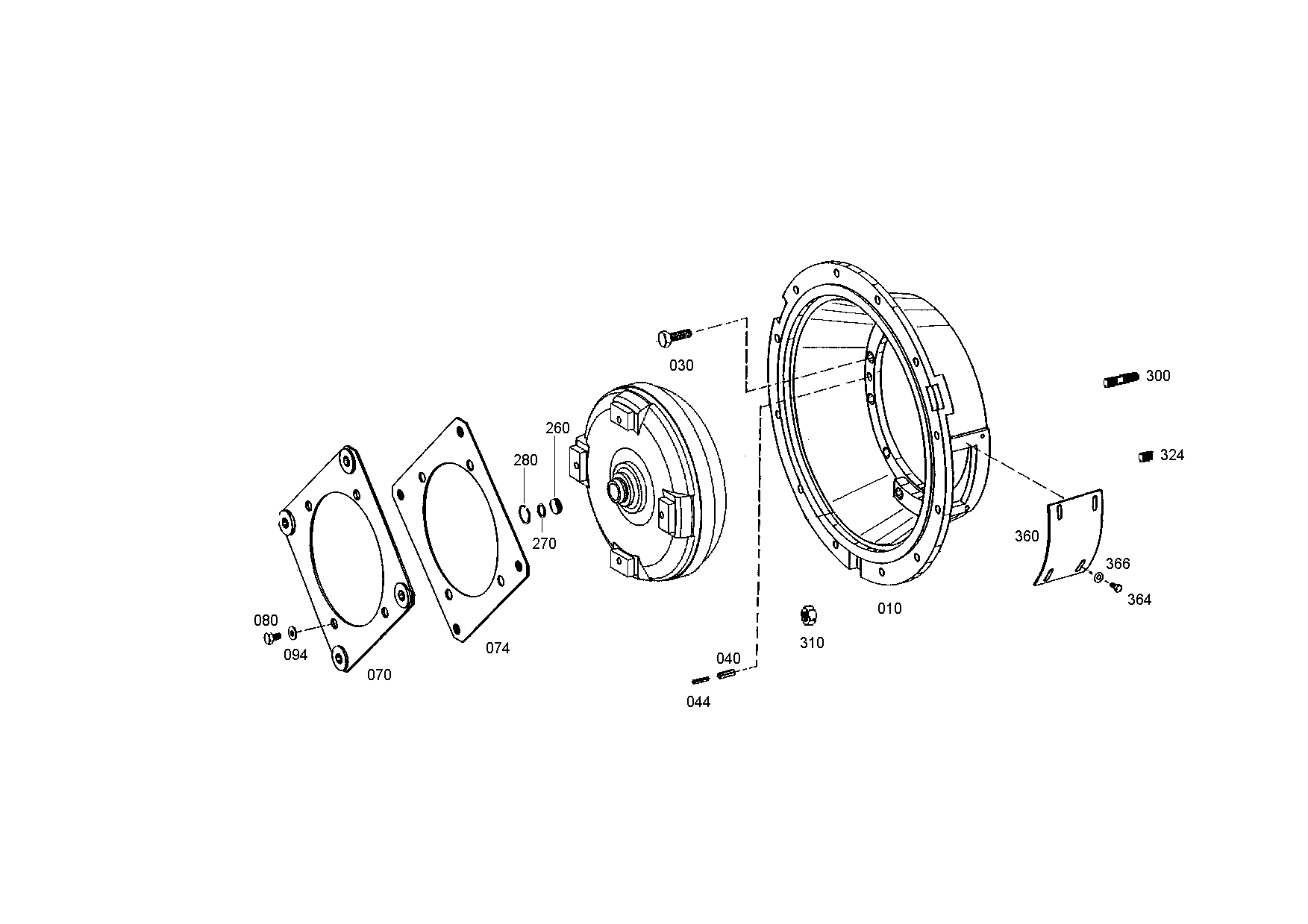 drawing for AGCO 023214P1 - WASHER