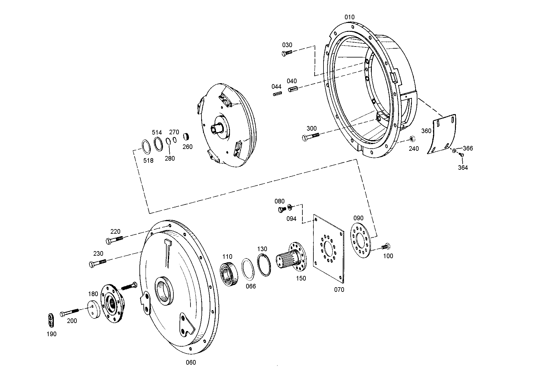 drawing for JOHN DEERE T160485 - SPACER RING