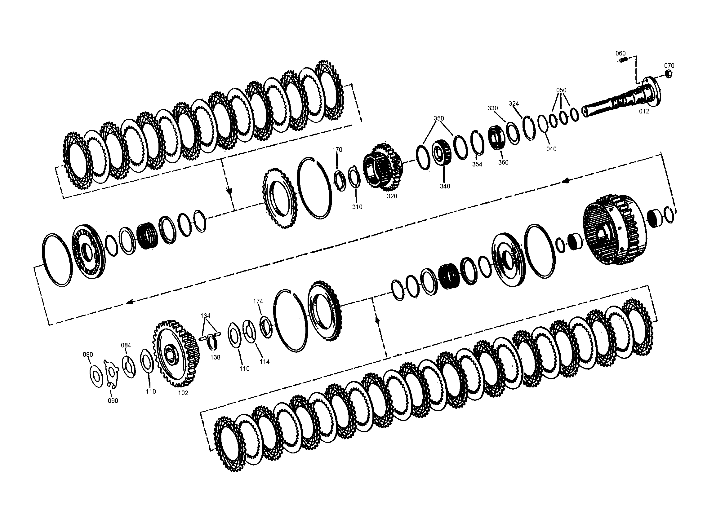 drawing for JOHN DEERE T153704 - SPUR GEAR