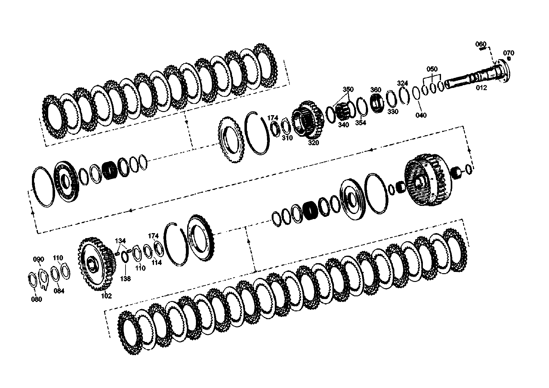 drawing for JOHN DEERE T153704 - SPUR GEAR